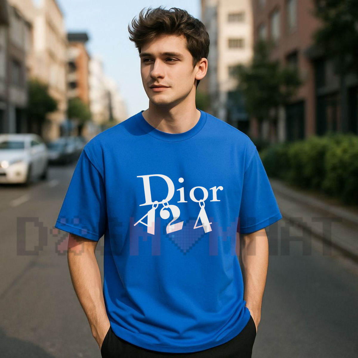 "Sabrina Carpenter x Jonathan Anderson x Dior x A24" Pop Culture Mashup T-Shirt