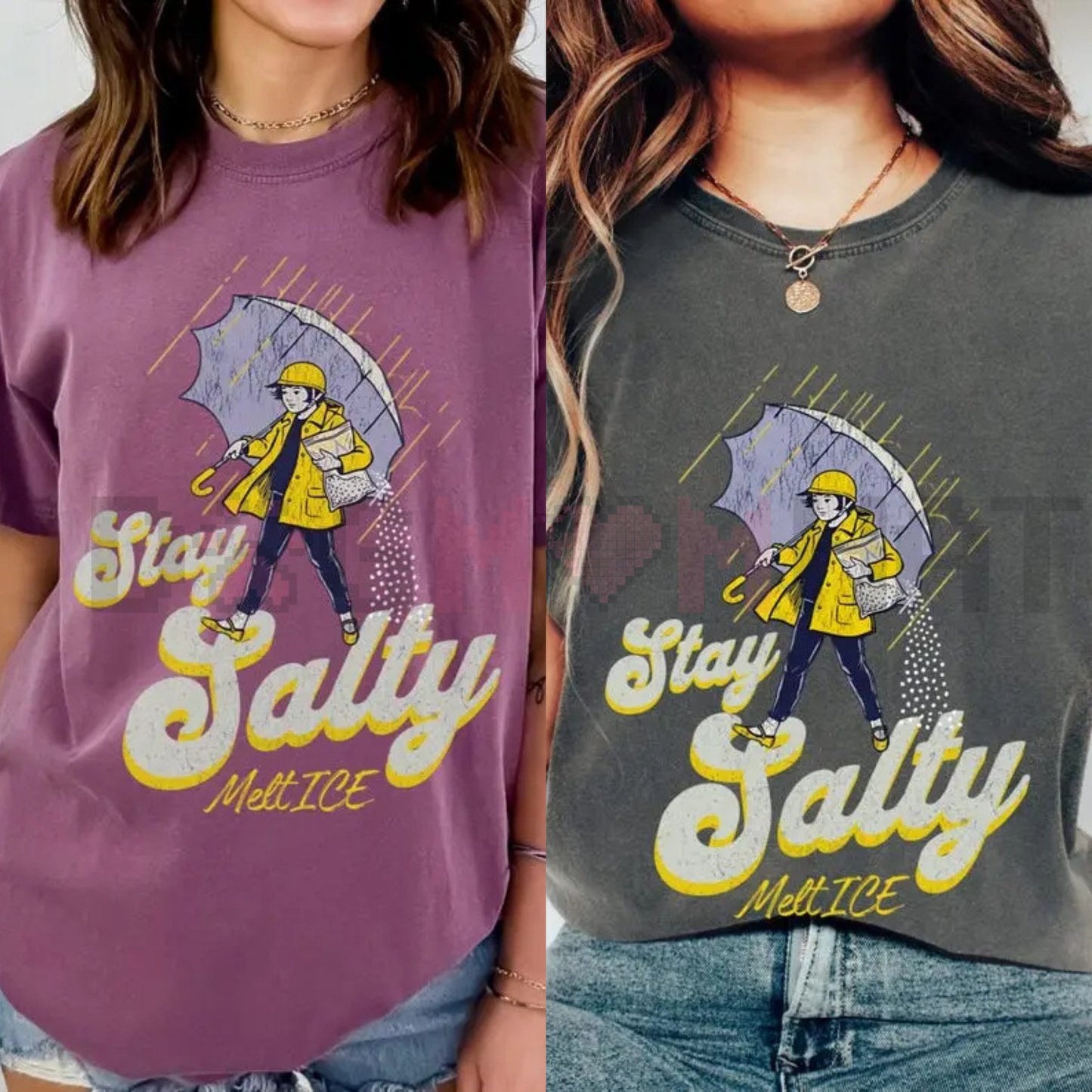 Subtle "Anti-ICE" Graphic Tee – Human Rights Statement Shirt