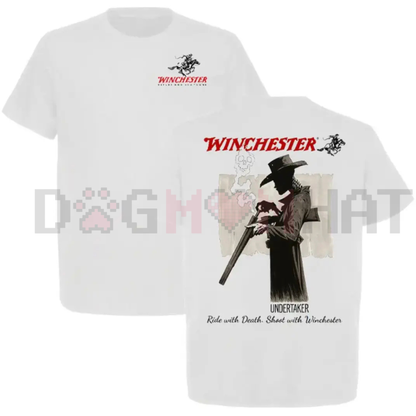 Winchester Undertaker T-Shirt – Grim Reaper Cowboy Graphic Tee