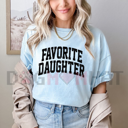 Awesome Favorite Daughter Vintage Retro Graphic T-Shirt