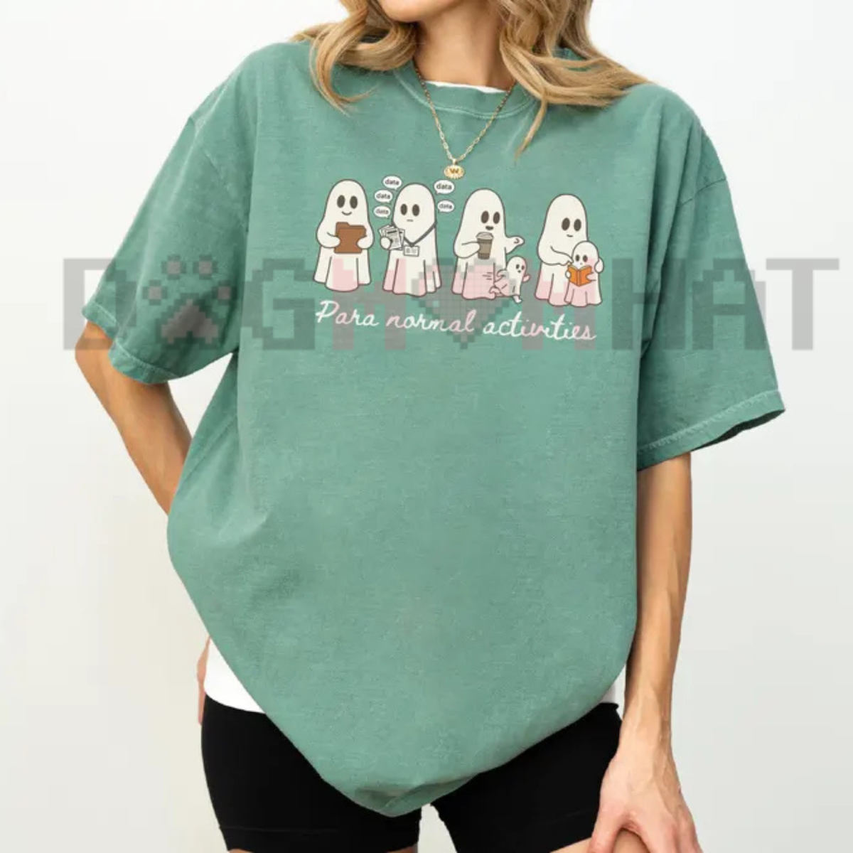 Paraprofessional Halloween Teacher T-Shirt - SpEd Para Routine Autumn Graphic Tee