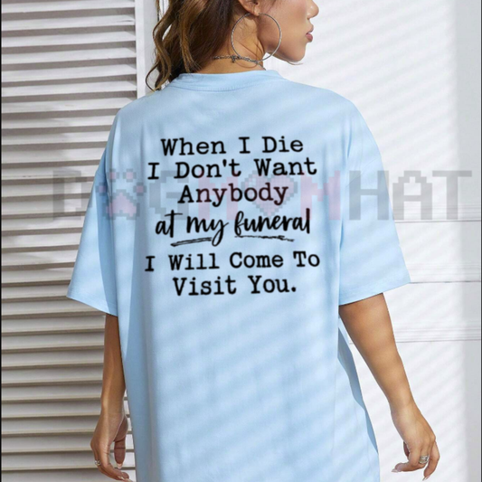Y2K "Haunting You" Funny Ghost shirt