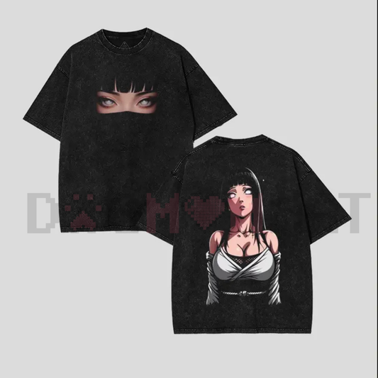 Hinata Hyuga Vintage Washed Tee