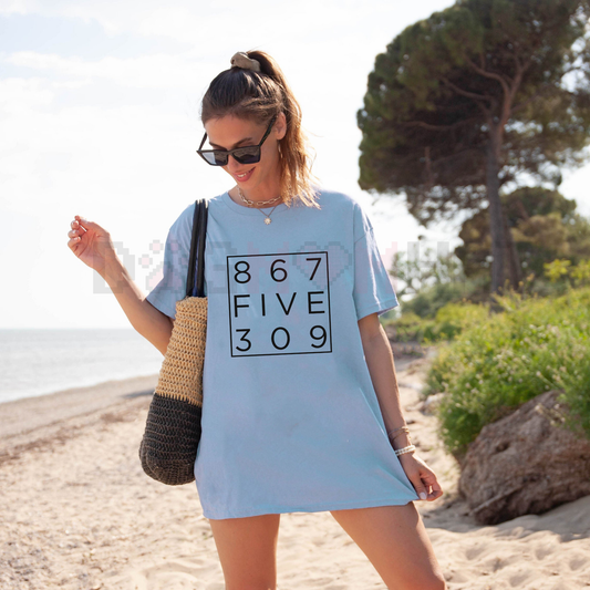 Retro 80's Funny Tommy Tutone T-Shirt – 867-5309 Jenny Slogan Tee | Unisex Music Lover Gift