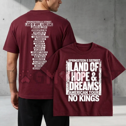 Jack Smith Land Of Hope And Dreams American Tour No Kings Graphic T-Shirt