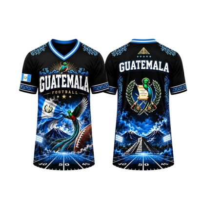 Guatemala National Team Hybrid Mesh Soccer Shirt