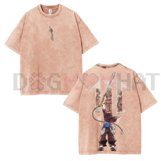 Kingdom Hearts Sora Double-Sided Washed Tee