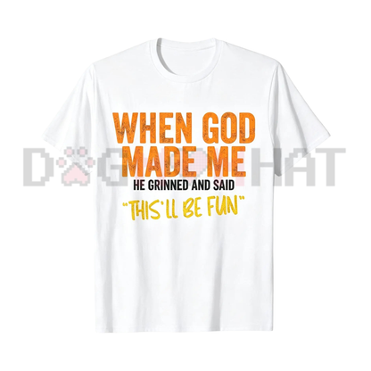 Divine Recipe Sarcastic Graphic Tee - Funny Custom Ingredients Unisex Pure Cotton Quote Shirt