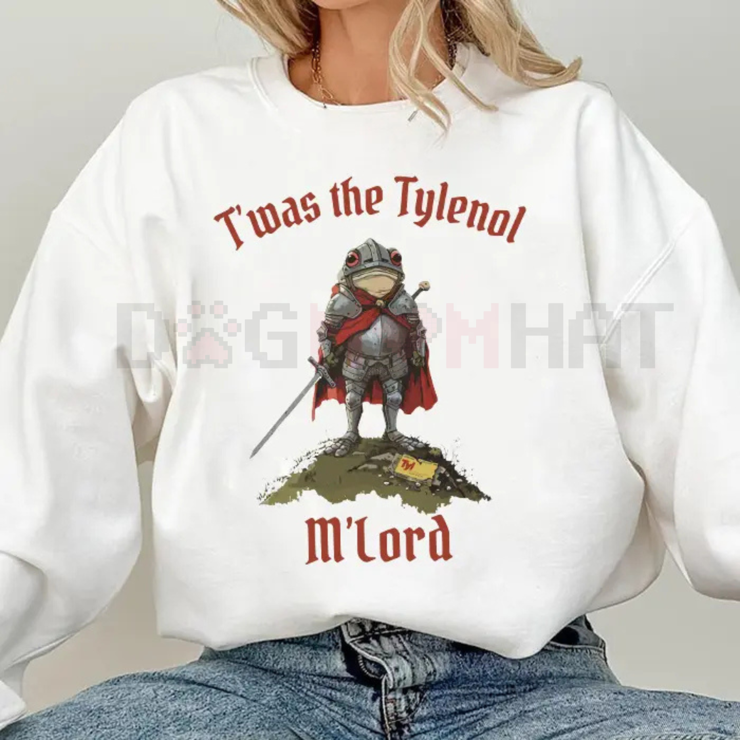 Tylenol Shirt "Twas the Tylenol M'lord" – Funny Anti RFK Jr Frog Liberal Meme, Anti Trump Tee