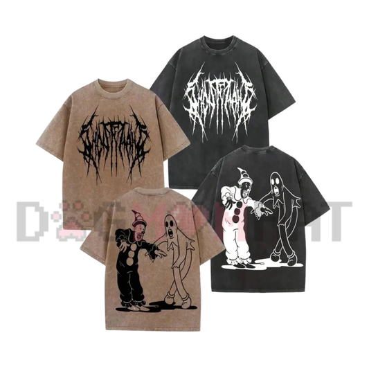 "He Is The Light" Retro Vintage Washed Religious Graphic T-Shirt