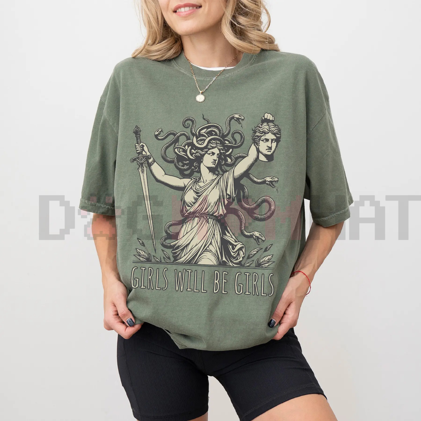 Medusa Victorious Tee – "Girls Will Be Girls" Feminist Shirt