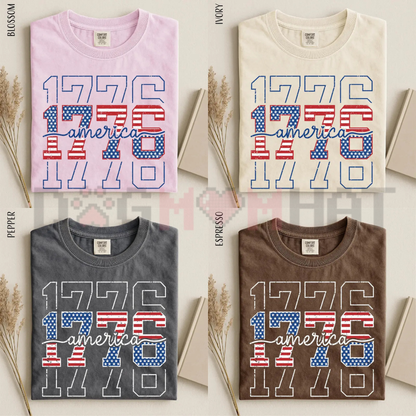 America "250th Anniversary" Comfort Colors Tee