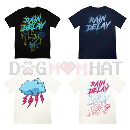 "Rain Delay" Lightning Bolt T-Shirt
