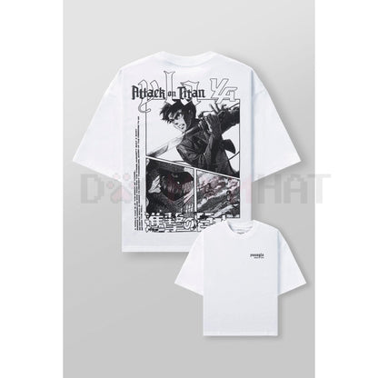 AOT© x YLA  Cropped Tee – Unisex Attack on Titan Manga