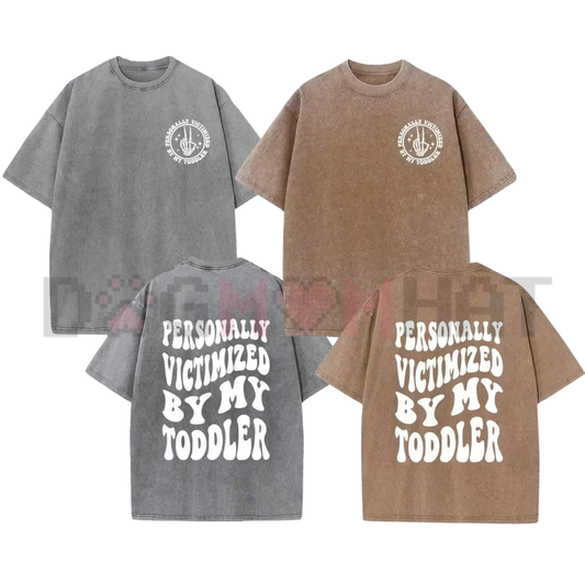 Double-Sided "Under Caffeinated & Over Stimulated" T-Shirt