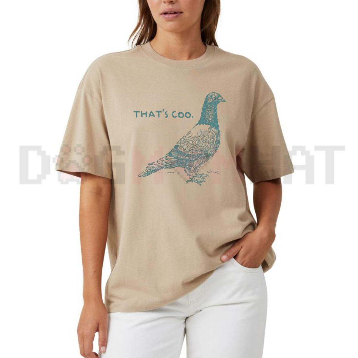 Parke Horizon Tee – "That's Coo" Funny Pigeon Bird Lover Graphic T-Shirt