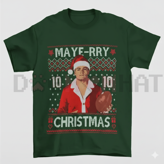 Drake Maye Christmas Sweater – Unisex Holiday Crewneck