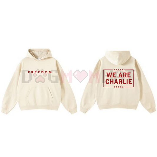 "Wear Red" Unisex Hoodie – Support Apparel, Solid Color Statement Pullover, Casual Cozy Top