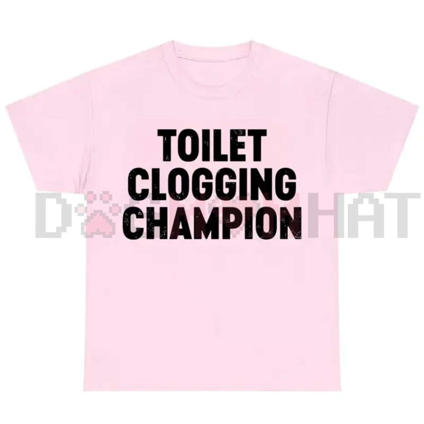 "Toilet Champion" Tee – Funny Gag Gift Shirt