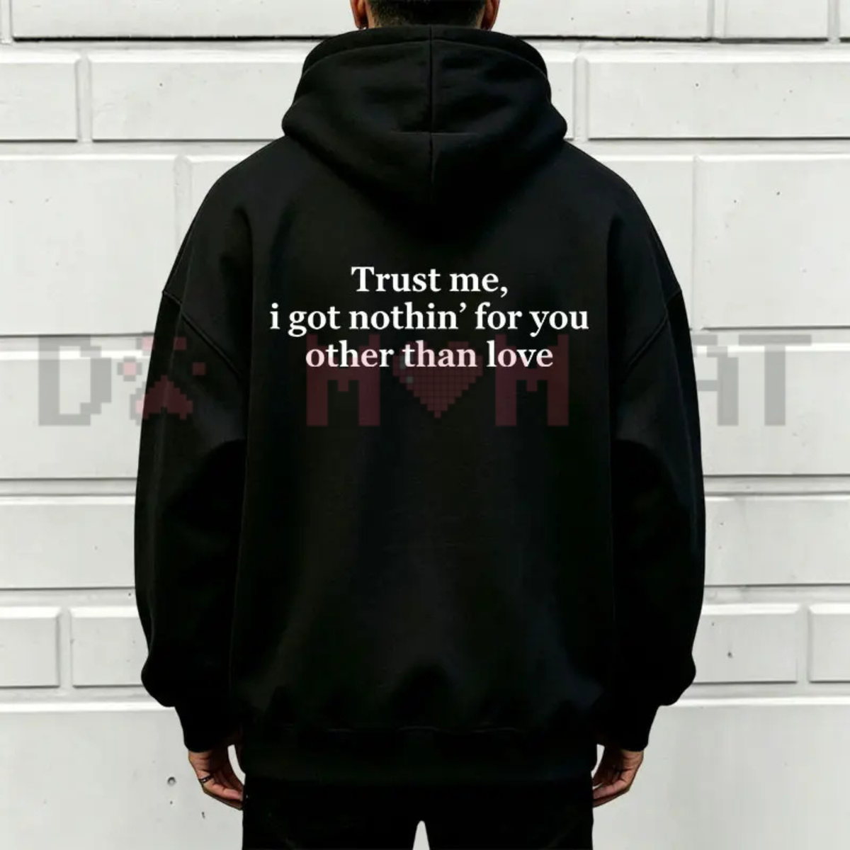 Lil Peep "Trust Me I Got Nothing For You" Hoodie - Classic Rap Graphic Streetwear Pullover
