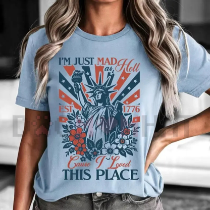 Vintage USA "Mad As Hell" 250th Anniversary Tee