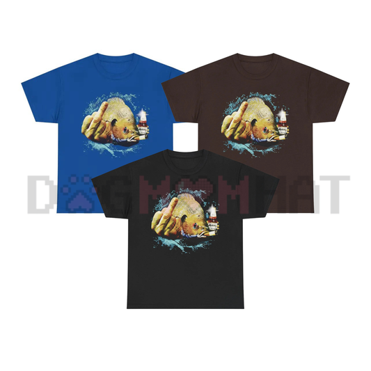 "Dope Bluegill" Middle Finger Fishing T-Shirt