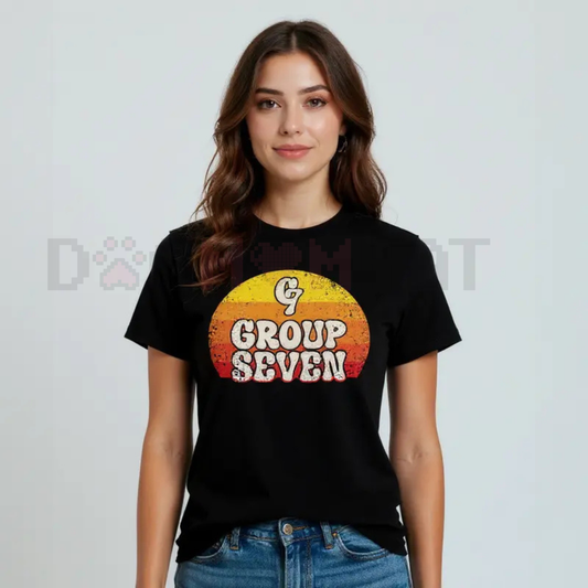 Group 7 Exclusive Unisex Black T-Shirt – Official Members Only Team Apparel