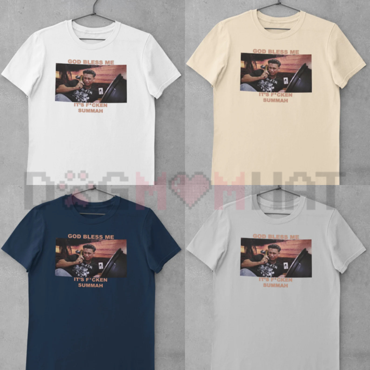 "God Bless Me It’s F*cken Summah" Graphic Tee