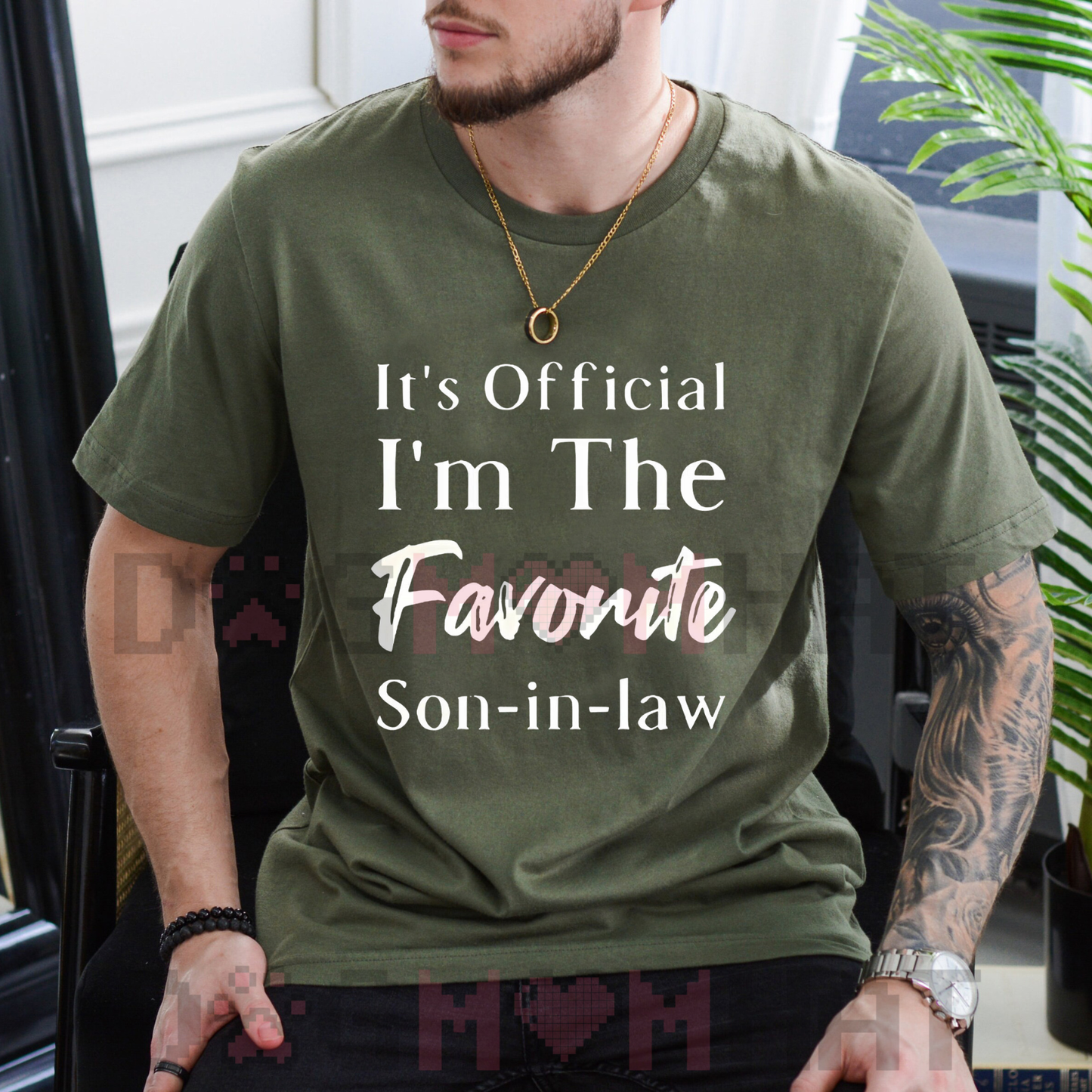 "Favorite Son-in-Law" T-Shirt – Funny Slogan Tee