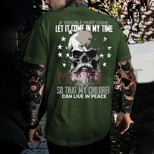 Generation X T-Shirt – "If Trouble Must Come" Thomas Paine Quote Tee