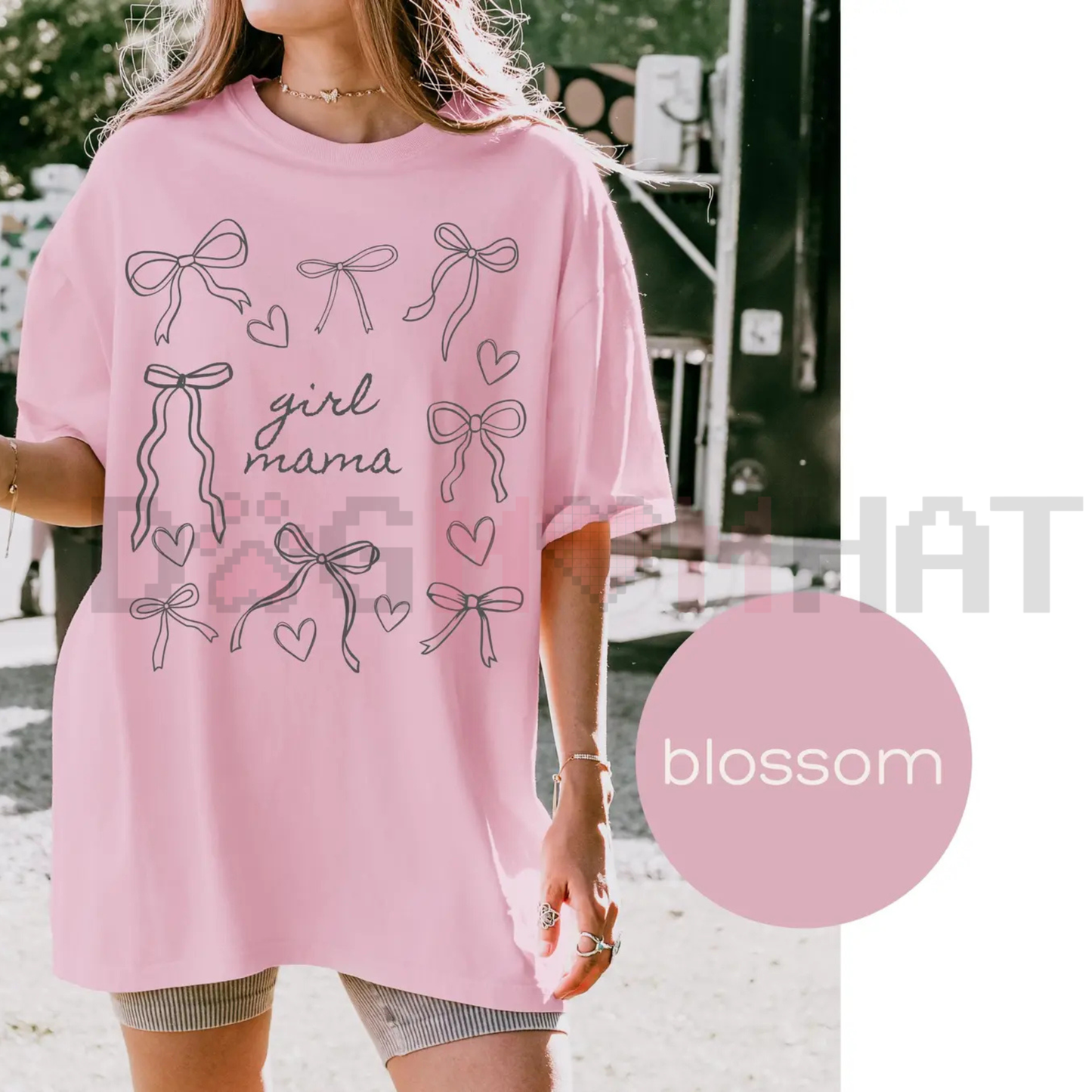 Script Girl Mama Heart T-Shirt