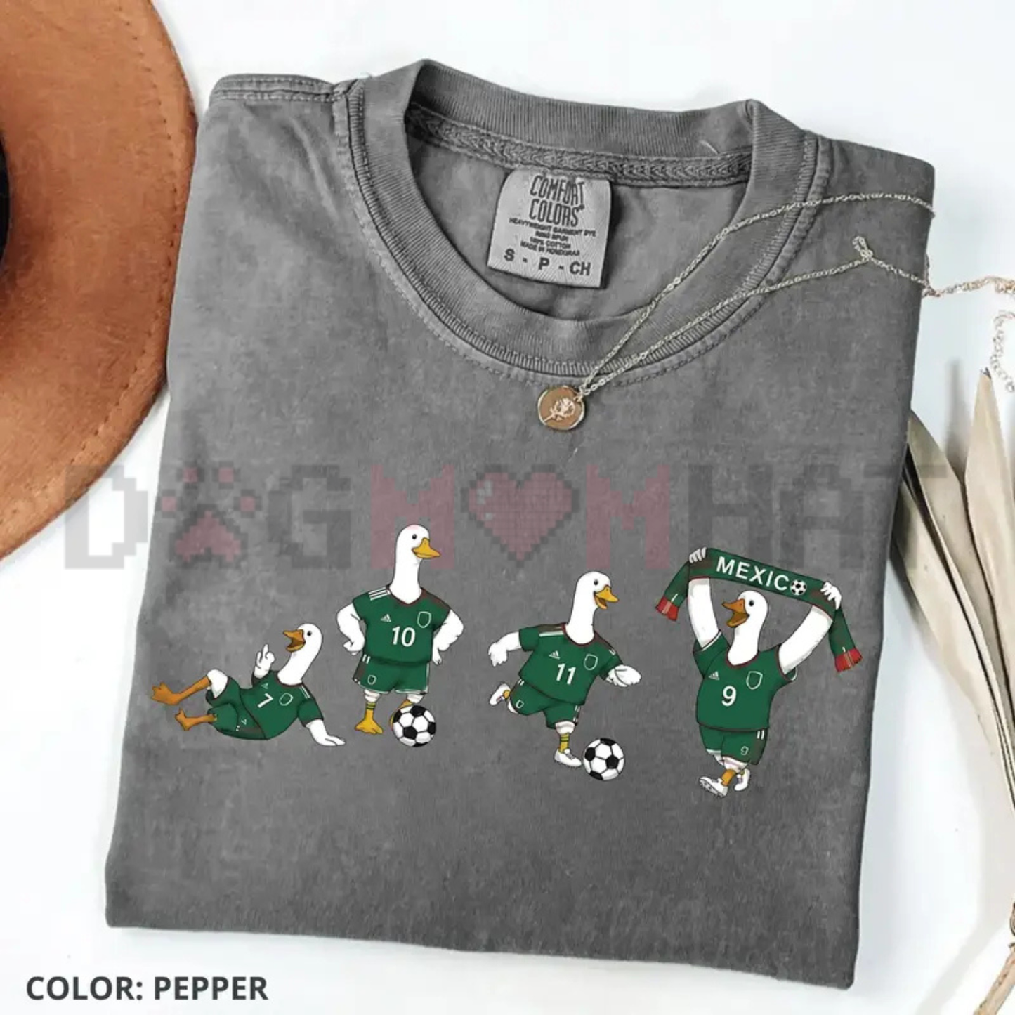 Funny Goose Mexico Soccer Comfort Colors® Tee