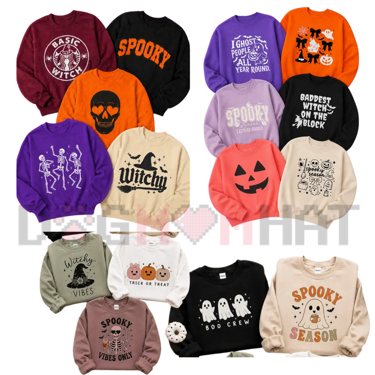 Halloween Edition Surprise Sweatshirt - Mystery Spooky Season Graphic Pullover