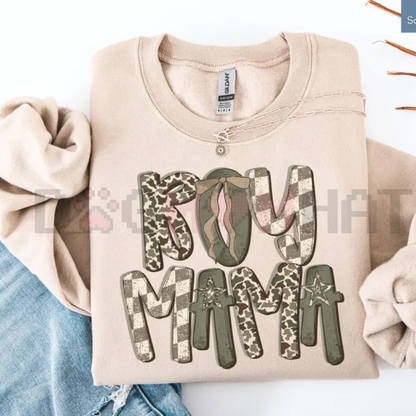 "Camo Boy Mama" T-Shirt