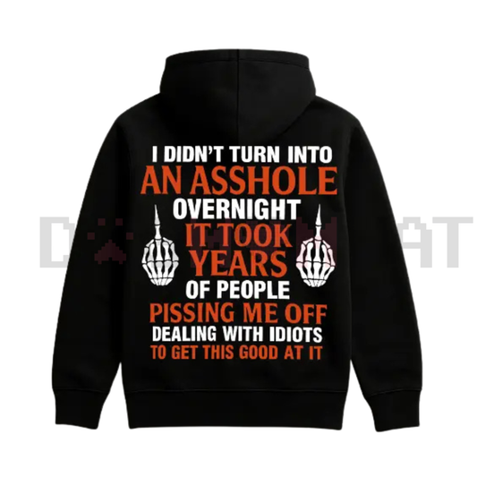 "My Cardio Is Spite" Funny Sarcastic Hoodie