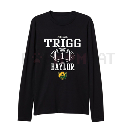 Michael Trigg Baylor Football Game Day Long Sleeve T-Shirt