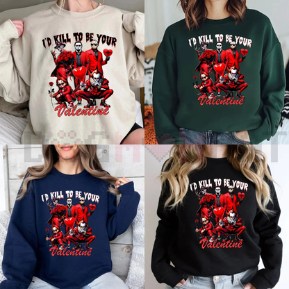 "Galentine's Gang" Movie Night Sweatshirt