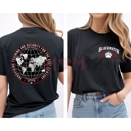 Iron Tactical "Blackwater" Retro Graphic Tee
