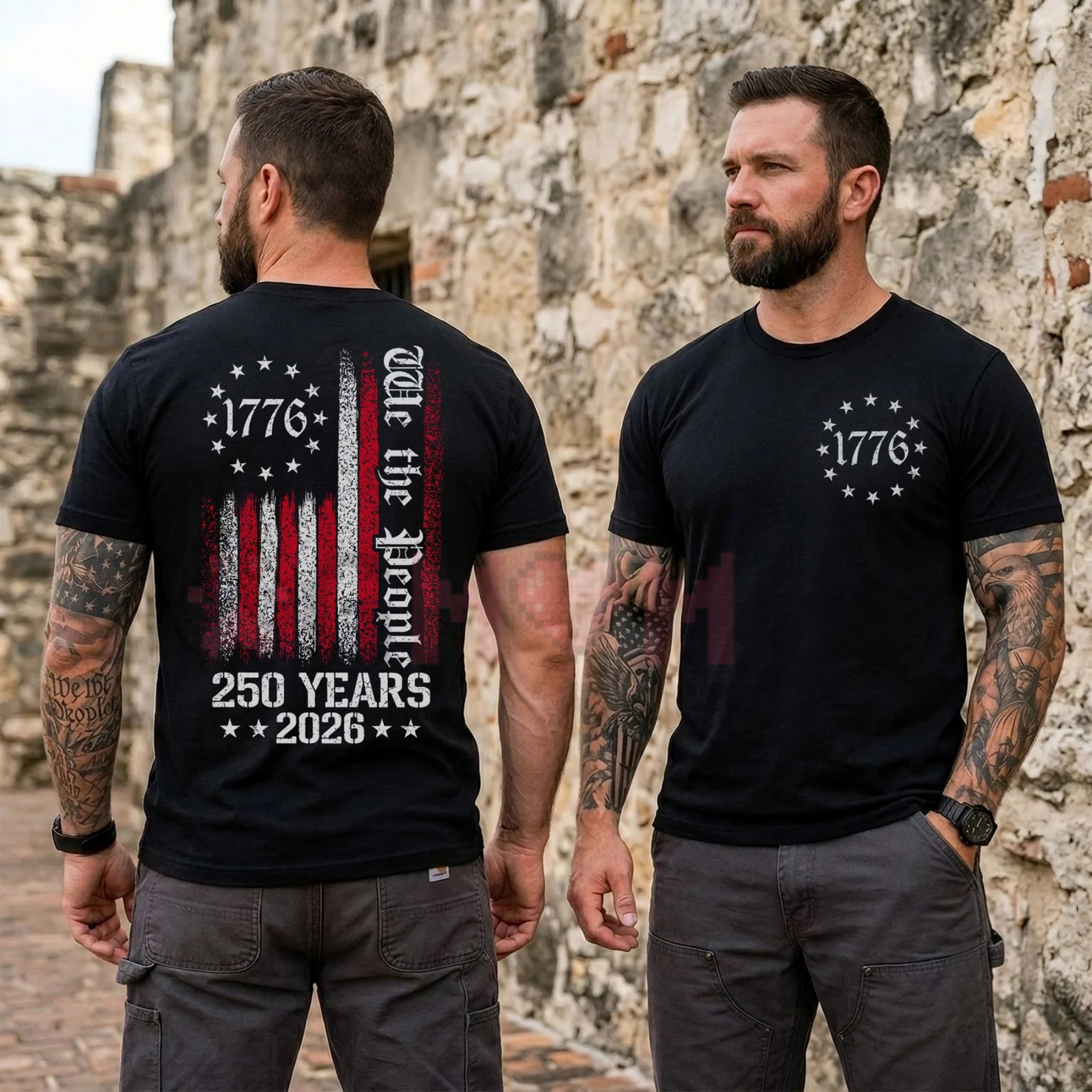 "We The People" America 250th Anniversary Tee
