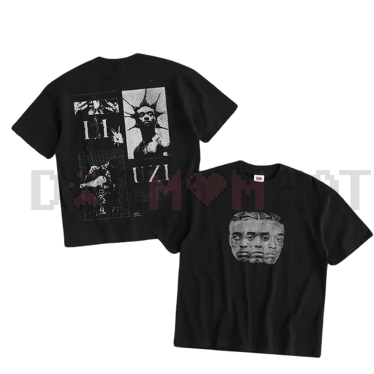 MONO Uziii Double-Sided Heavy Cotton Graphic Tee