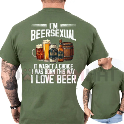 Hoppy Attraction Craft Brew Graphic Tee - Funny Beersexual Humor Unisex Pure Cotton Shirt