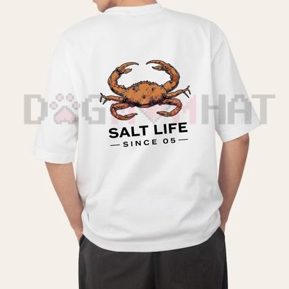 Coastal Vintage Crab Maritime T-Shirt