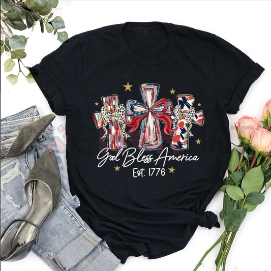 God Bless America 250th Anniversary T-Shirt