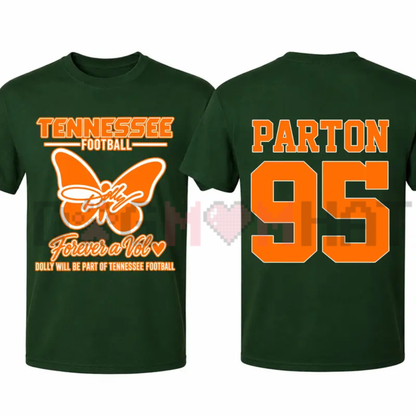 Dolly Parton Tennessee '95 T-Shirt - Vintage Country Music & Football Graphic Tee