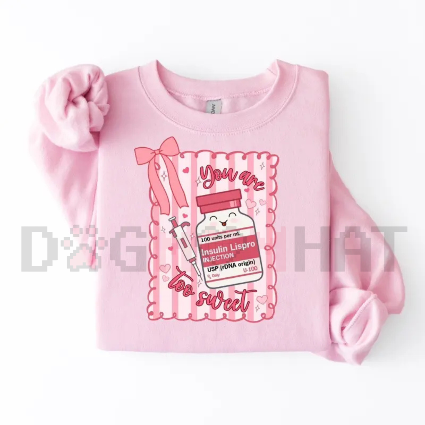 Perfect Nurse Valentine’s Day Crewneck – Medical Professional Heart Sweatshirt