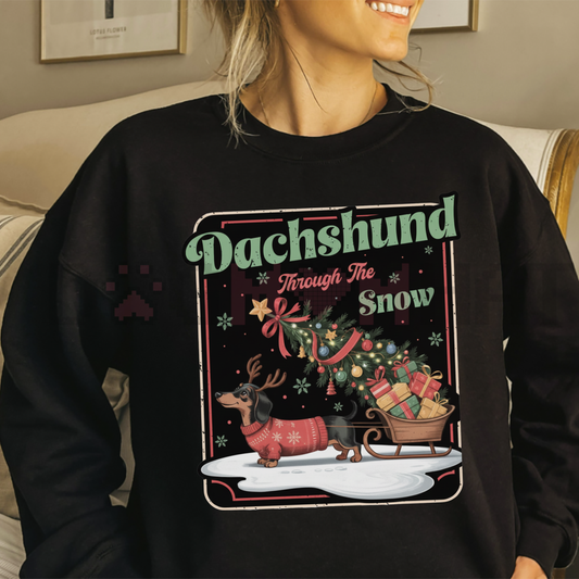 Cute Santa French Bulldog Christmas Sweatshirt