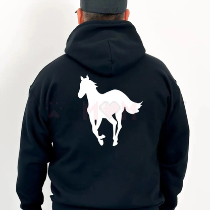 Deftones White Pony On Back Hoodie – Rock Band Shirt, Nu Metal Chino Moreno, Around The Fur Hoodie