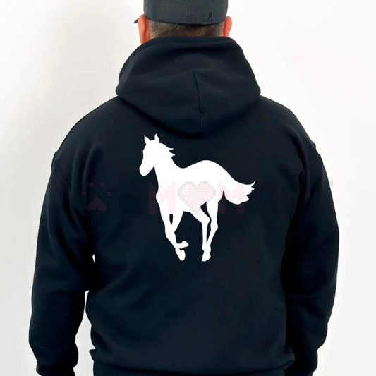Deftones White Pony On Back Hoodie – Rock Band Shirt, Nu Metal Chino Moreno, Around The Fur Hoodie