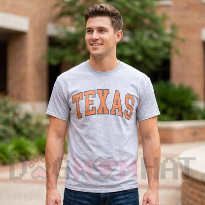 State Heritage Athletic Varsity Graphic Tee - Vintage College Sports Pure Cotton Unisex T-Shirt