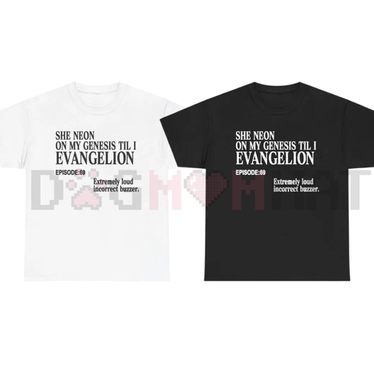 Funny "Cursed" Evangelion Meme Tee